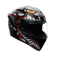 AGV Шлем K1 S Lyzard Matt Black/Grey/Red в Томске