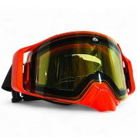 AiM Очки снегоходные с магнитной линзой и подогревом (PRO) 31-103 Accu Heated Orange Glossy в Томске
