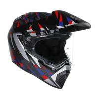 AGV Шлем AX9 E2206 V26 Steppa Carbon/Red/Blue в Томске