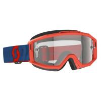 Scott Очки Split OTG dark blue/neon red/clear works в Томске