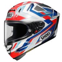 Shoei Мотошлем X-Spirit Pro Escalate бело-сине-красно-серый в Томске