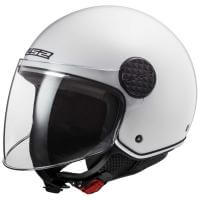 LS2 Мотошлем OF558 Sphere Lux Solid белый в Томске