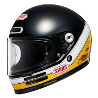 Shoei Мотошлем Glamster 06 Abiding черно-бело-желтый TC-3 в Томске