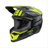 Oneal Кроссовый шлем 3Series Ride V.25 черный/желтый в Томске