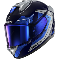 Shark Шлем Skwal i3 Rhad Blue/Chrome/Silver в Томске