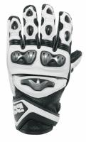 IXS Перчатки RS-400 Kurz Черный/Белый в Томске