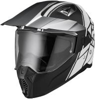 IXS Шлем IXS 208 2.0 Черно-Белый Матовый в Томске