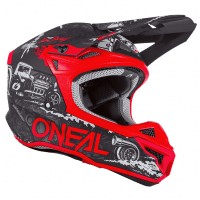 ONEAL Кроссовый шлем 5Series HR Черный/Красный в Томске