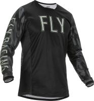 Fly Racing Джерси Kinetic S.E. Tactic (2022) Камуфляж/Чёрный/Серый в Томске