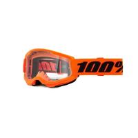 100% Очки подростковые Strata 2 Junior Neon Orange / Clear в Томске