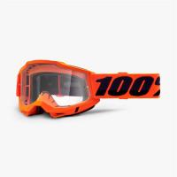 100% Очки Accuri 2 Goggle Orange/Clear Lens в Томске