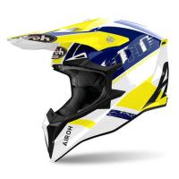 Airoh Мотошлем Wraaap Feel Yellow/Blue Gloss в Томске