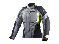 LS2 Мотокуртка женская Phase Lady Jacket серо-чёрно-жёлтый в Томске
