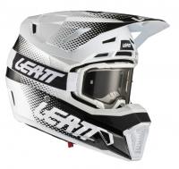 Leatt Шлем кроссовый Kit Moto 7.5 V22 White в Томске