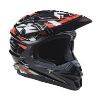 AiM Шлем кроссовый JK803S Orange/Black в Томске