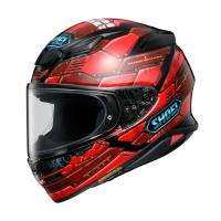 Shoei Мотошлем NXR 2 Fortress красно-черный в Томске