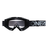 Oneal Маска кроссовая B-Zero V.22, черная оправа, прозрачная линза в Томске