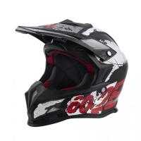 Beon Шлем B-602 Black White Red в Томске