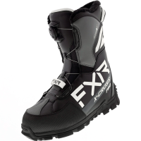 FXR Ботинки снегоходные X-Cross Pro BOA с утеплителем Black/White в Томске
