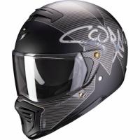 Scorpion Exo Мотошлем HX1 Taktic Матовый Черный/Серый/Белый в Томске