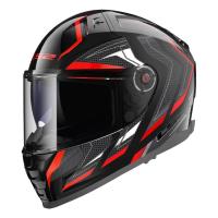 LS2 Мотошлем FF811 Vector II Alizer черно-красный в Томске