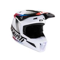 Leatt Шлем кроссовый Moto 2.5 Helmet Black/White 2024 в Томске
