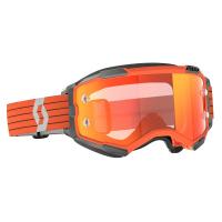 Scott Очки кроссовые Fury orange/grey orange chrome works в Томске