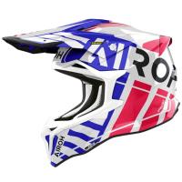 Airoh Мотошлем Strycker Brave Blue/Red Gloss в Томске