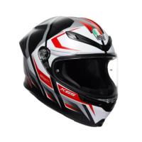 AGV Шлем K6 S 2206 Karve Matt Black/White/Red в Томске