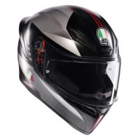 AGV Шлем K1 S Lap Matt Black/Grey/Red в Томске