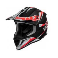 IXS Шлем Кроссовый 362 2.2 Черный/Красный/Матовый в Томске