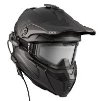 CKX Шлем кроссовый с маской Titan Solid Черный/Матовый в Томске
