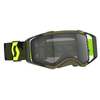 Scott Очки кроссовые Prospect LS kaki green/neon yellow light sensitive в Томске