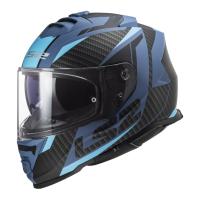 LS2 Мотошлем FF800 Storm II Racer матовый синий в Томске