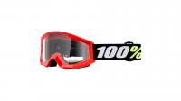 100% Очки детские Strata Mini Goggle Red/Clear Lens в Томске