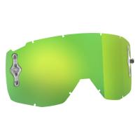 Scott Линзы Hustle MX SGL WKS/OTG green chrome afc в Томске