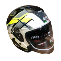 AiM Шлем JK526 Yellow/Grey/White в Томске