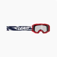 Leatt Маска подростковая Vizion 2.5s Royal Blue/Red Clear 90% в Томске