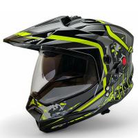 AIM Шлем кросс/эндуро JK802S Yellow/Grey/Black в Томске