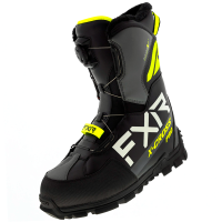 FXR Ботинки снегоходные X-Cross Pro BOA с утеплителем Black/Hi Vis в Томске