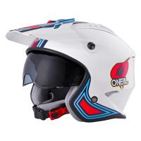ONEAL Шлем открытый Volt MN1, глянец Белый/красный в Томске