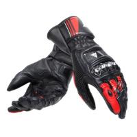 Dainese Перчатки Druid 4 Leather Gloves Black/Lava-Red/White в Томске