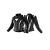 Shima Куртка Кожаная женская Miura 2.0 Black/White в Томске