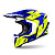 Airoh Шлем Twist 3 Dizzy Blue/Yellow Gloss в Томске
