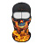 Scout Балаклава Funny face Skull on fire в Томске