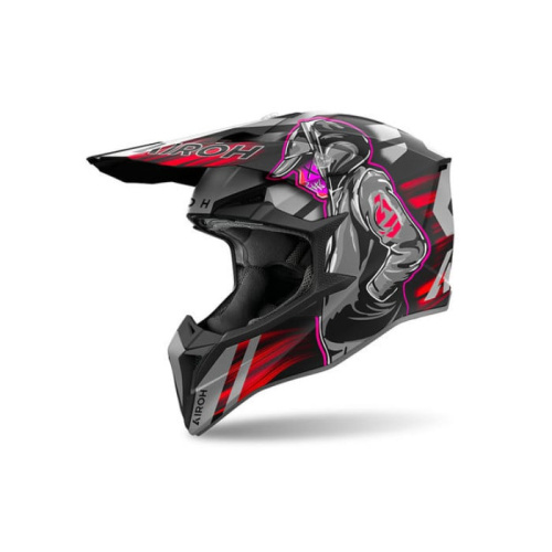 Airoh Шлем Wraaap Cyber Red Matt в Томске