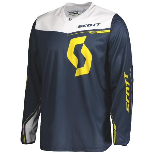 Scott Джерси 350 Dirt blue/yellow в Томске