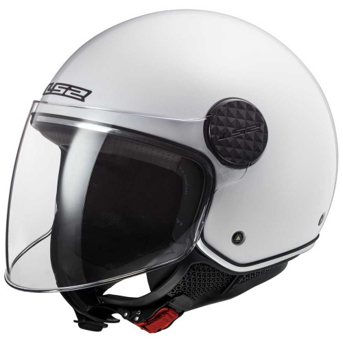 LS2 Мотошлем OF558 Sphere Lux Solid белый в Томске