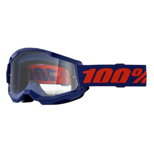 100% Очки Strata 2 Goggle Navy / Clear в Томске