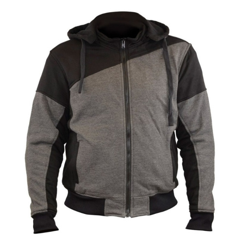 MCP Мотокуртка мужская Hoody серо-черный в Томске